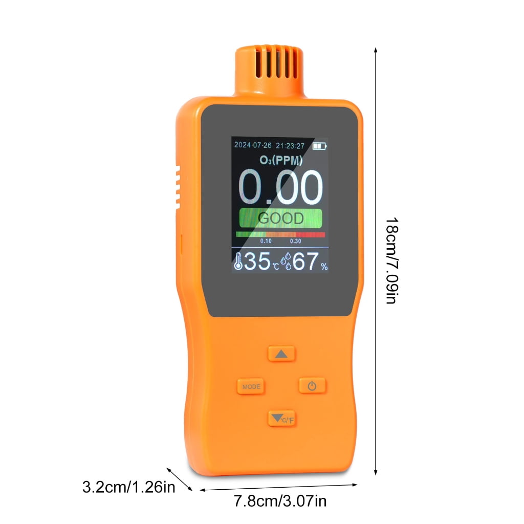 ROCKROK Ozones Analyzer Device Measurement Air Quality Meter For Environmental Testing