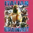 thumbnail image 3 of Italian Brainrot T-shirt Funny Gen Z Internet Meme Trend Men's Tee, 3 of 7