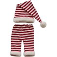 thumbnail image 3 of Accesorios de fotografía navideña para bebés recién nacidos Trajes fotográficos Disfraz navideño Sombrero de Papá Noel de Navidad 2 piezas Sombrero Pantalones para niños Niñas Conjunto de sesión de fo, 3 of 5