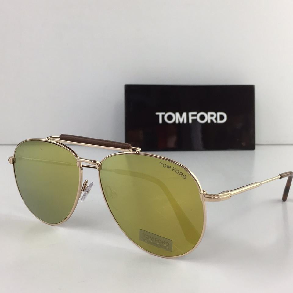 Tom Ford Sean TF536 536 Sunglasses Rose Gold Havana 28G Authentic 60mm