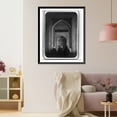 thumbnail image 3 of Historic Framed Print, Religioznye obriay i obychai Tadzhikov. Vnutrennost' mecheti Kok Gumbaz v g. Ura-Tiube, 17-7/8" x 21-7/8", 3 of 9
