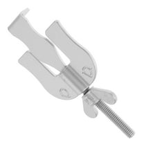 UPGRATOR Hotel Room Security Devices 1Pcs V-Shaped Silver Door Stopper for Travelers