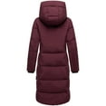thumbnail image 3 of Marikoo Women's Long Winter Coat with Hood - Knee-Length - Water-Repellent - Chumanii XVI, 3 of 9