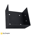 thumbnail image 3 of 4x4 Pergola Rafter Brackets / Privacy Wall Brackets for DIY Wood Pergolas (12-Pack), 3 of 4