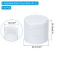 thumbnail image 2 of Uxcell 18/410 Replacement Flip Caps, 30Pcs Inner Dia 0.7" Plastic Bottle Lid, White, 2 of 5