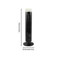 thumbnail image 3 of Tower Fan Led Bladeless Fan Tower Electric Fan Mini Vertical Conditioner, 3 of 5