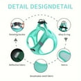 thumbnail image 4 of Adjustable Cat Harness with Reflective Strap, Soft Breathable Vest for Walking, Escape-Proof, Polyester, Machine Washable, Comfortable Outdoor Cat Gear, 4 of 9