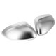 thumbnail image 3 of 2pcs Rearview Wing Mirror Cover Left and Right Matte Chrome with Small Rocker Fit for B8 2009-2017, 3 of 8