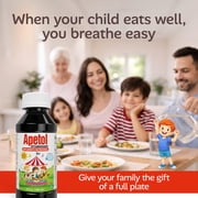 Apetol Appetite Booster for Kids & Adults | Liquid Multivitamin Syrup with Zinc & Vitamin B Complex | 1-Pack