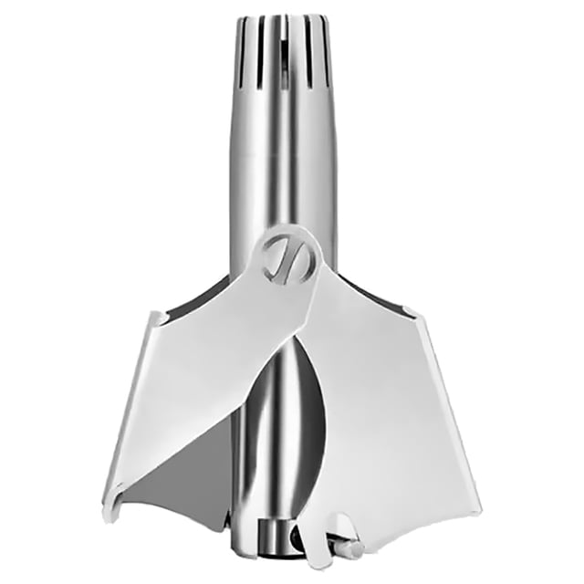 Recortador de vello nasal manual para hombres, cortador de vello nasal de precisión, portátil, de viaje, para depilación de nariz y orejas.