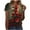 Style 03, variant on Summer Tops for Womens Plus Size Fashion Floral Print Shirts Loose Casual Pullover Short Sleeve Blouses Women's T-Shirts Top