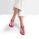 thumbnail image 4 of Sandalia Gladiadora con Tiras y Brillo DREAM PAIRS Rosa Talla 5, 4 of 5