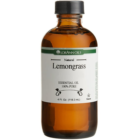 LorAnn Oils 4 oz. All-Natural Lemongrass Super Strength Flavor