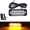 thumbnail image 3 of Hyknon Tools 4PCS 12 LED Car Truck Emergency Light Flash Strobe Brake Lamp Tools, 3 of 5