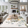 thumbnail image 3 of 6'x9' Area Rugs, Vintage Spring Floral Indoor Outdoor Area Rug for Living Room Bedroom, Summer Flowers Farmhouse Washable Bathroom Rugs Kitchen Floor Carpet Mats Home Decor Aesthetic, 3 of 8