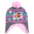 thumbnail image 6 of Nickelodeon Girls' Paw Patrol Winter Hat - 2 Pack Paw Patrol Pom Pom Beanie (Toddler), 6 of 7