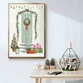 thumbnail image 5 of Festive Front Door I - Framed Gallery Wrapped Holiday Canvas - 17 x 25 - Gold Frame, 5 of 8