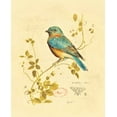 thumbnail image 2 of Barrett, Chad 20x24 Gold Ornate Wood Framed with Double Matting Museum Art Print Titled - Gilded Songbird 4, 2 of 4