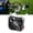 Black, variant on M Buder Premium PU Leather Square Single Ear Golf Putter Head Cover with Embroidery Pattern - Waterproof Protective Club Storage Bag, White (5.5 inches / 14 cm)