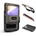 thumbnail image 4 of BELTRON Case with Clip for Motorola RAZR 5G AT&T / T-Mobile, Snap-On Protective Cover with Rotating Belt Holster Combo for Motorola Moto RAZR 5G Flip Phone 2020 XT2071 - Outdoor Camouflage, 4 of 9