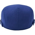 thumbnail image 4 of Kiibsot Men 100% Cotton Newsboy Cap Adjustable Flat Ivy Gatsby Driving Hat, 4 of 7