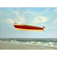 thumbnail image 2 of Monzon, Rick 18x15 Black Ornate Wood Framed with Double Matting Museum Art Print Titled - Speedboat, 2 of 4