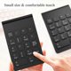 thumbnail image 3 of 18 Keys 2.4GHz Mini USB Numeric Keypad Wireless Black, 3 of 5