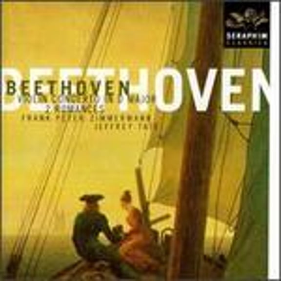 Pre-Owned Beethoven: Violin Concerto; Romances Nos. 1 & 2 (CD 0724357328326) by Frank Peter Zimmermann (violin), English Chamber Orchestra, Jeffrey Tate (conductor)