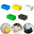 Building Block Tissue Box WallMounted Bathroom Tissue Box Desktop