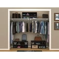 thumbnail image 5 of ClosetMaid 508200 Shelf Organizer with Shoe Rack and Cube Storage, Espresso, 5 of 6