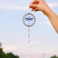 thumbnail image 4 of Yeacher DIY Wind Chime Animal Pattern Drill Diamond Embroidery Kit DIY Home Hanging Decoration, 4 of 8