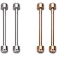thumbnail image 3 of HUGFEGWE 2Pcs Watch Strap Screw Tube Rods Friction Pin Clasp Bracelet Fixng Part for Wristwatch Repair Accessory 16/18/20/22mm Universal Watch Screw Tube Rod 16/18/20/22 Mm Watch Strap Screw Pin, 3 of 9