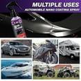 thumbnail image 6 of Kicklo Ceramic Coating, 2025 Upgrade 3 in 1 Quick Car Ceramic Coating Spray, 3.83 Floz Quick Effect Coating Agent for Car, High Protection Car Scratch Nano Repair Wax for Any Vehicles (3), 6 of 7