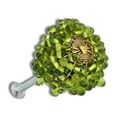 thumbnail image 3 of Beauty Art 1-2/3 In. Large Beads Green Cabinet Knob - Pack of 1, 3 of 5