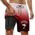 thumbnail image 1 of HUANBAI Men's Swim Trunks Dry Board Shorts, 1 of 4