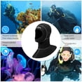 thumbnail image 3 of Diving Hat 3mm Neoprene Beach Water Hat Thermal Wetsuit Cap High Elastic Cap for Rafting, 3 of 8