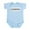 Sky Blue, variant on CafePress - Legend Infant Bodysuit - Baby Light Bodysuit, Size Newborn - 24 Months