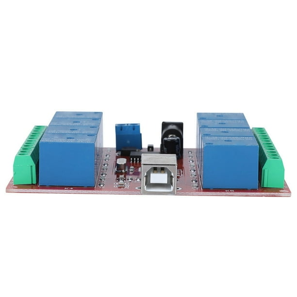 PC Intelligent Control Switch,8channel 5V Computer USB Relay Module