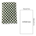 thumbnail image 3 of Chamoist Large Checkered Microfiber Bath Towel, 55" x 27.5" Quick Dry Thick Absorbent Towel, Soft Plush Lightweight Towel for Bathroom, Gym, Travel, 3 of 6