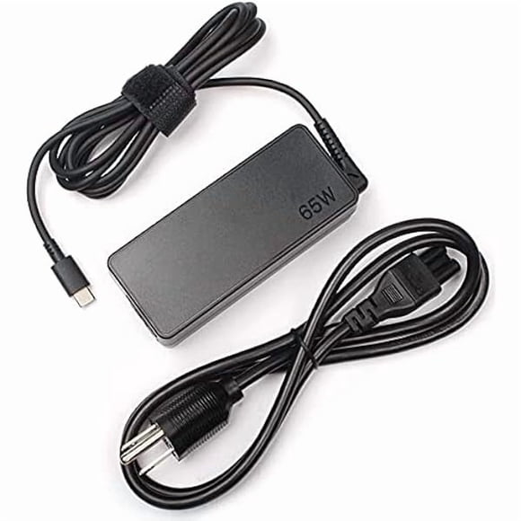 ccwonima 65W USB C Charger for Lenovo Thinkpad E495 Laptop 20V 3.25A 2.25A Power Supply Adapter Cord