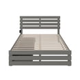 thumbnail image 4 of Oxford Queen Bed with Footboard and USB Turbo Charger with 2 Extra Long Drawers in Grey, 4 of 7
