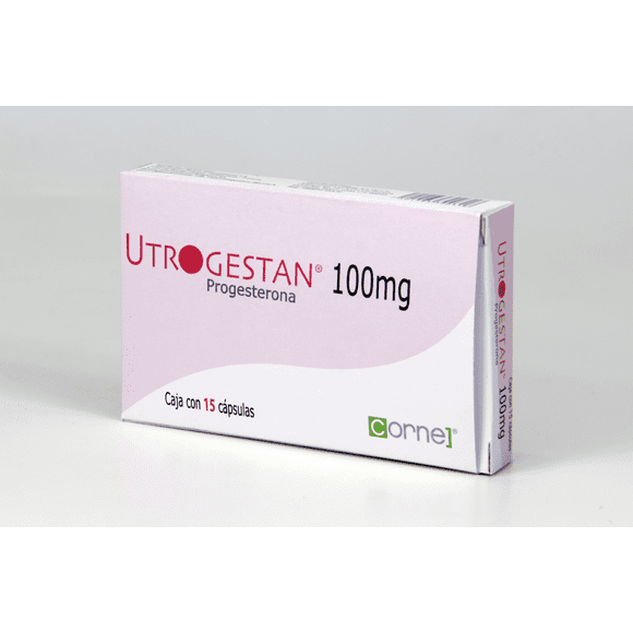 Progesterona Utrogestan 100 mg 15 cápsulas