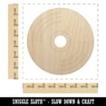 thumbnail image 2 of Record Vinyl Music Wood Shape Unfinished Piece Cutout Craft DIY Projects - 6.25 Inch Size - 1/8 Inch Thick, 2 of 7