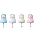 thumbnail image 1 of Adhesive Wall Hooks Coat Hooks Wall Mounted Hooks Decor Cat 4 PCS, 1 of 5