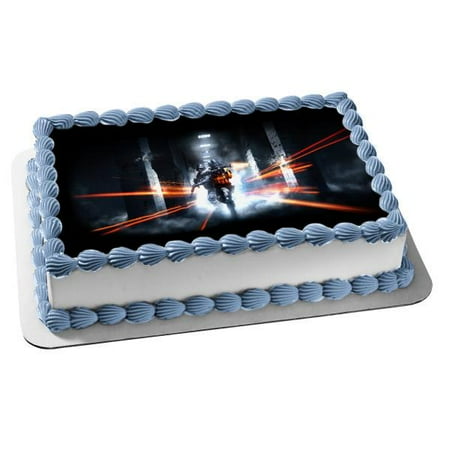 Battlefield 3 Men with Guns Lasers Edible Cake Topper (What's The Best Gun In Battlefield 3)