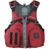 Stohlquist Piseas Lifejacket (PFD)-Red-XXL, Fishing PFD featuring Graded Sizing and high mesh-back design By Visit the Stohlquist Waterware Store