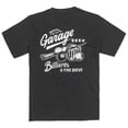 thumbnail image 3 of Garage Beer Billiards  and  Fine Brews Front and Back Print T-Shirt-XLarge, 3 of 3