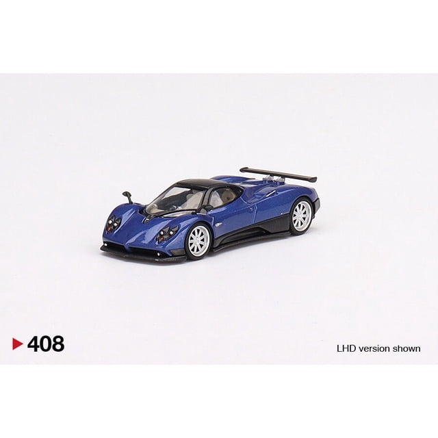 Mini GT 1:64 Pagani Zonda F Blu Argentina MGT00408-CH LHD Mini Cochezhangyuxiang