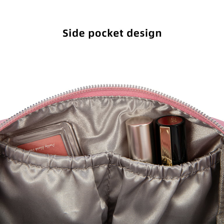 Kitsin Makeup Bag for Travel Cosmetic Bag with Inner Pocket