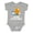 AC-Heather Grey, variant on Future Software Engineer Boys or Girls Baby Bodysuit